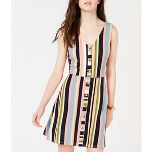 BCX stripped sleeveless dress